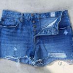 Free People We The Free Sofia Distressed Cutoff Denim Shorts Photo 8