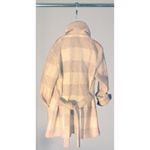 Ralph Lauren Vintage Lauren  Belted Cardigan Sweater Women’s XL Wool Ivory Gray Photo 4