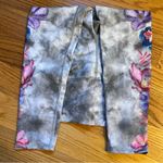 Evolution and creation  high waist orchid and bird print leggings size small Photo 7