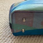 Y2K Watercolor Shoulder Bag Boho Pastel Southwest Artist Log Bag Tote Blue NWT Green Photo 4