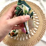 Stuart Weitzman Tropical Botanical Square Toe Green Multicolor Kitten Heels 7.5 Photo 10