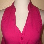 Alternative Apparel  small‎ button down sleeveless pink blouse Photo 1