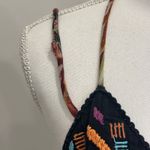 Anthropologie  Boho Multi-Print Embroidered V-Neck Maxi Dress Art-to-Wear Fairy Photo 5