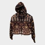 Farm Rio  Brown Winter Ainika Puffer Jacket Size Medium Photo 5