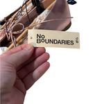 No Boundaries  pink flats, women’s size 6.5, NWT, casual, metallic, shiny, dressy Photo 5