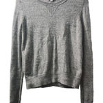 Gap Women's Light Grey Speckled Knit Sweater Pullover Size Small Photo 0