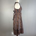 Vintage Cranston Print Works Cottagecore Midi Dress Size 11 Small Paisley USA Photo 10