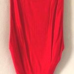 SheIn Red Low Back Bodysuit  Photo 0