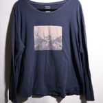 Mountain Warehouse Isocool Long Sleeve T Shirt Blue Graphic UV Protection 18 Photo 0