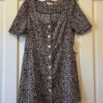Altar'd State NWT Altar’d State Rosalyn Animal Print Dress Size Large Photo 0