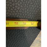 Brown Leather Belt Full Grain Silver Buckle Handcrafted in America Size 30 75 Photo 3