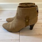 East 5th Heeled Ankle Taupe Brown Almond Toed Booties Sz 7 Photo 4