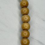 Wood Beaded Gold Chain Link Belt Boho Festival ✨ Photo 3