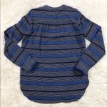 Old Navy  Blue Striped Long Sleeve Top Small Photo 1
