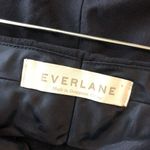 Everlane  Womens Dress Pants Trousers Wool Stretch Straight Leg Navy Blue 4 Photo 2