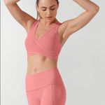 Lorna Jane  Wrap Yoga Bra in Quartz Pink Photo 2