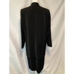 Leslie Fay VTG  Dress Suit 12 Black Career Business Formal 1 Pc Sophisticated EUC Photo 7