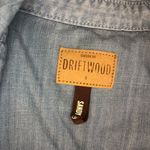Driftwood  Embroidered Button down Denim Shirt Photo 4