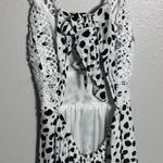 HYFVE  Women Black/White Backless Dress Size‎ S Photo 4