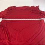 VTG I.N. Studio Red Cowl Neck long sleeve blouse XL Photo 6