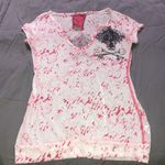 Guess  Jeans Rhinestone V Neck Photo 0