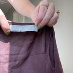 Vince . Maroon Brown Silk Faux Wrap Blouse Photo 5