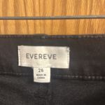 Evereve  women’s black flared jeans size 26 Photo 3
