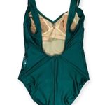 Gottex Swimwear Vintage Green Embellished Soft Cup One Photo 3