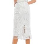 Mac Duggal  79337 White Beaded Sequin Floral Bridal Wedding Formal Gown NWT Photo 2