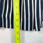 J. Crew Womens Nautical Midi Skirt Size 0 Mercantile Striped Pleated Blue White Photo 7