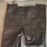 White House | Black Market Brown Leather Pants Photo 9