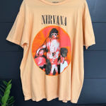 Nirvana  Urban Outfitters Unisex Oversized Band Tee Adult T-shirt One Size EUC Photo 0