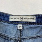 Ashley Mason Ripped Distressed Raw Hem Crop Jean Photo 5