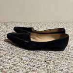 Manolo Blahnik  Suede Point Toe Loafer Black- Size 39 (9) Photo 7