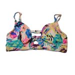 No Boundaries  Floral Bikini Top Large Photo 1