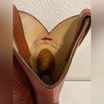 Justin Boots Justin Vintage Brown Leather Cowboy Boots – Women’s Size 7 Photo 5