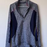 Athleta Running Wild Quarter-Zip Light Weight Long Sleeve Pullover Size Medium Photo 1