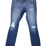 Torrid Blue Straight Leg Jeans Photo 0