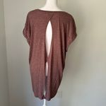 Lululemon  heather purple short-sleeve open back top Photo 3