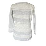 FatFace  Knit Sweater Grey White Embroidered Cotton Womens Size 6 Photo 1