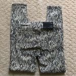 Veronica Beard  KATE SKINNY HIGHRISE SNAKESKIN JEANS SIZE 26/2 MADE IN USA NWT Photo 7