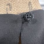 Ralph Lauren NWT  Black Sleeveless Split Pleated Blouse‎ Medium Corporate Goth Photo 3