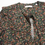 NWT Doen Honey Midi in Black Petit Jardin Floral Cotton Tiered Dress L Size L Photo 7