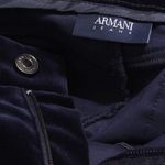 ARMANI JEANS Velvet Navy High Waisted Pants Jeans Women’s Size 28 NWOT Photo 7