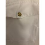 Michael Kors White Zip-Front Blouse – NWT – Size Small – MSRP $90 Photo 6