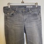 AG Adriano Goldschmied  The Legging Ankle Gray Denim Jeans Raw Hem EUC 26R Photo 1