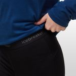 Icebreaker Bodyfit 200 Leggings 100% Merino Wool Base Layer Black Photo 2