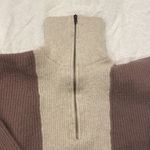 Madewell woman’s quarter zip sweater Photo 3