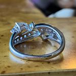 Natural Aquamarine Tanzanite Sterling Silver Ring Size 8 Photo 4