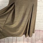 Adam Lippes  Strappy V neck sexy bronze shimmer fit and flared dress size 4 Photo 6